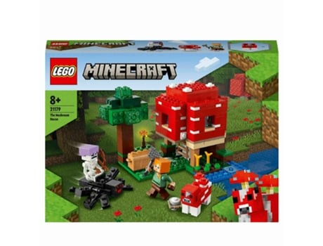 LEGO LEGO Minecraft: la casa champiñón (Edad Mínima: 8)