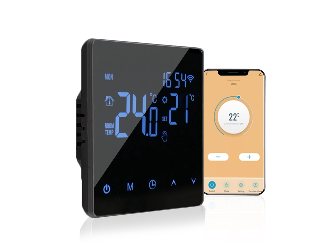 2026 Store-termostato Inteligente Wifi Controlador De Temperatura Con Pantalla Táctil Lcd Programable Para Calefacción Doméstica