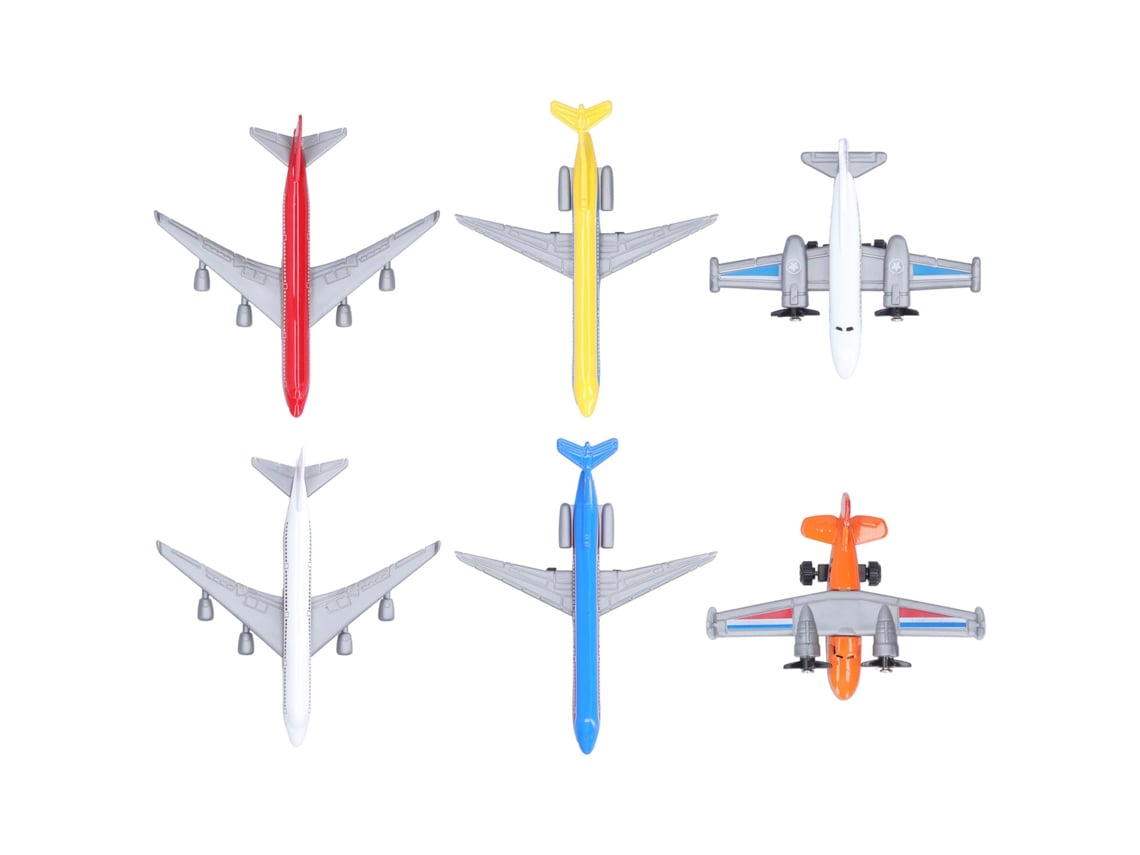 Ats-conjunto De Aviones Para Niños Modelo De Avión Mini Niño Simulación Alta Aleación Juguete