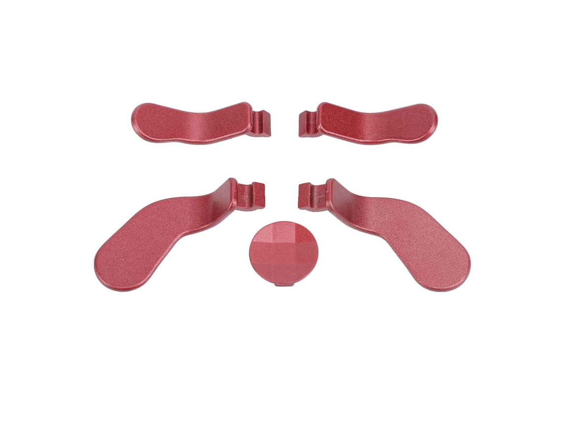 Palancas De Repuesto De Acero Inoxidable Para Joysticks Y Cruceta Para Elite Series 2 (rojo)