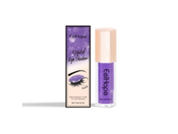 Sombra de ojos líquida con brillo púrpura
