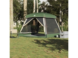 Tienda De Campaña Familiar Para 6 Personas Impermeable Verde