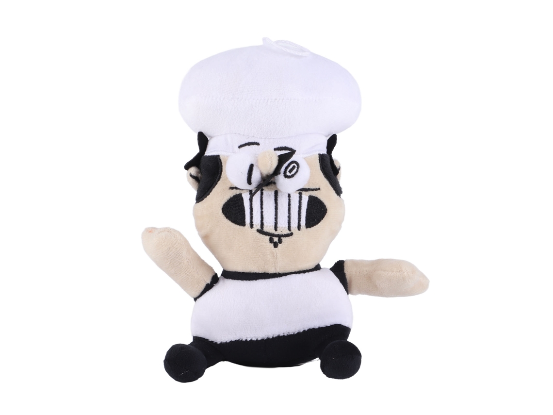 Lindo Y Suave Peluche De Chef De Pizza Masculino Para Bebés, Niños, Adultos Y Fanáticos De Los Videojuegos - Regalo