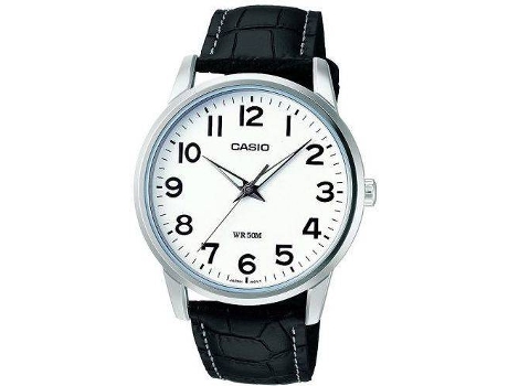 Reloj CASIO Hombre (Piel - Negro)