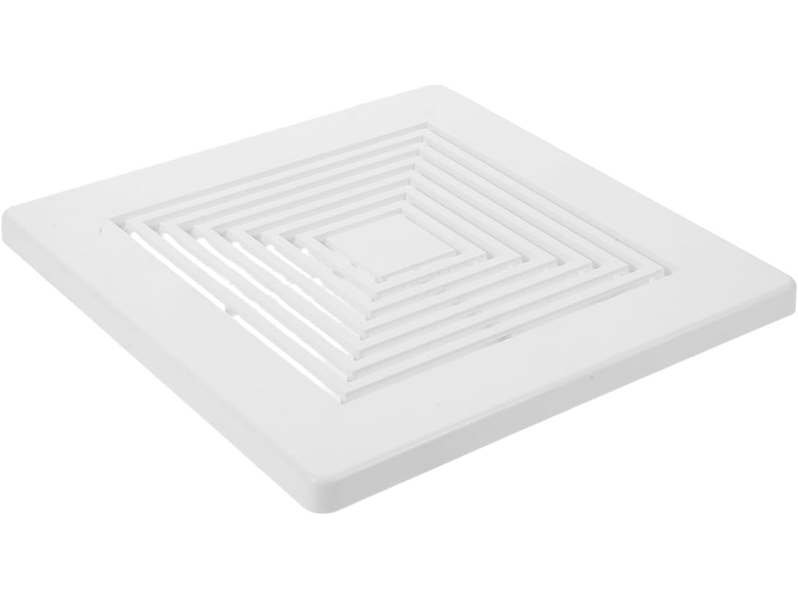 Cubierta Cuadrada Ventilador Baño Con Resorte Rejilla Extractor Para Techo O Pared Ventilación Rápida Y Reemplazo Fácil