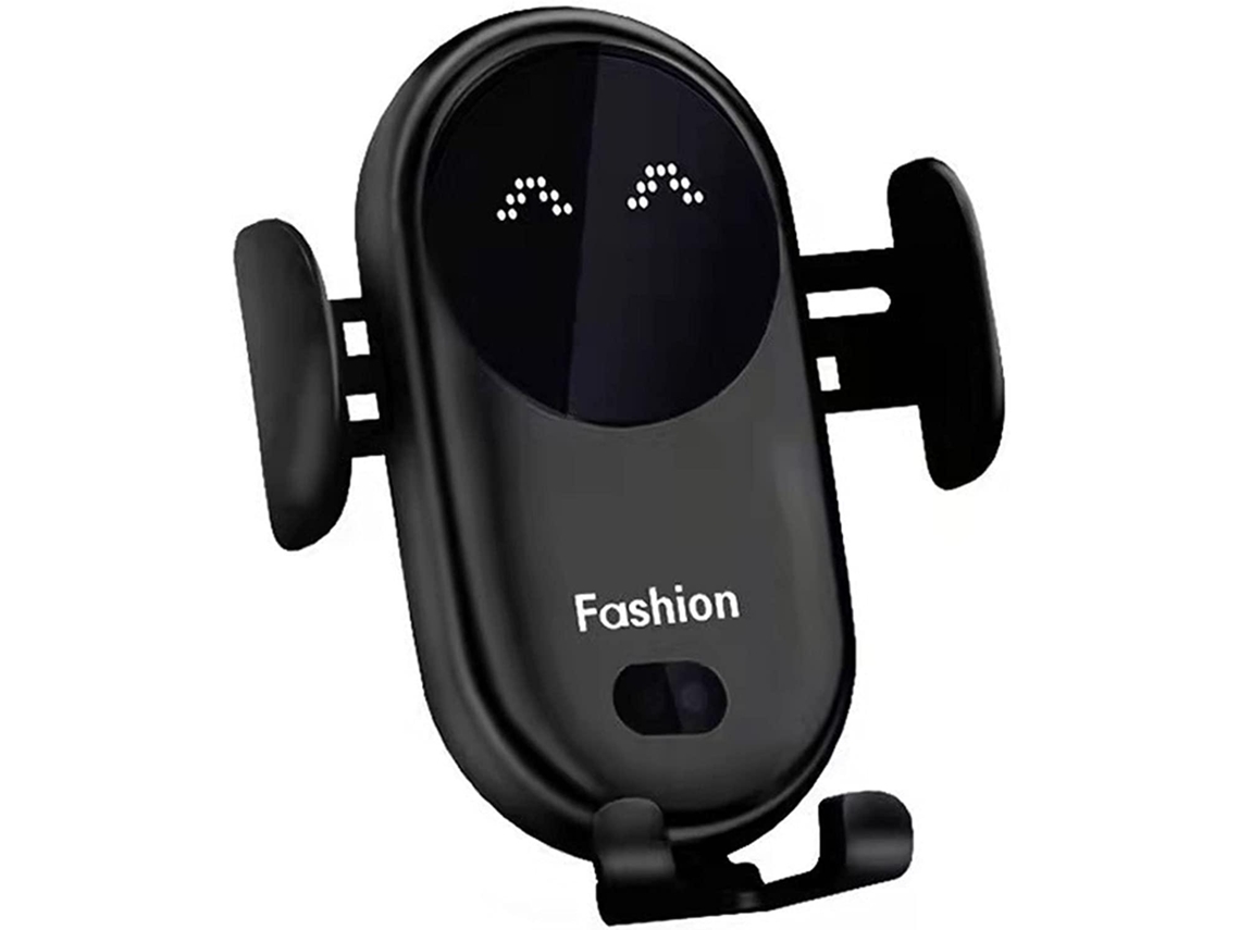 Soporte Inteligente De Carga Inalámbrica Qi De 10 W Para Coche Con Inducción Automática Para Teléfonos Móviles.