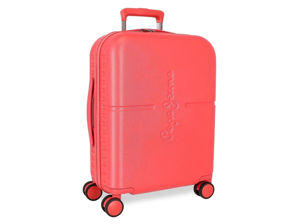 Maleta de cabina Pepe Jeans Highlight Abs Coral