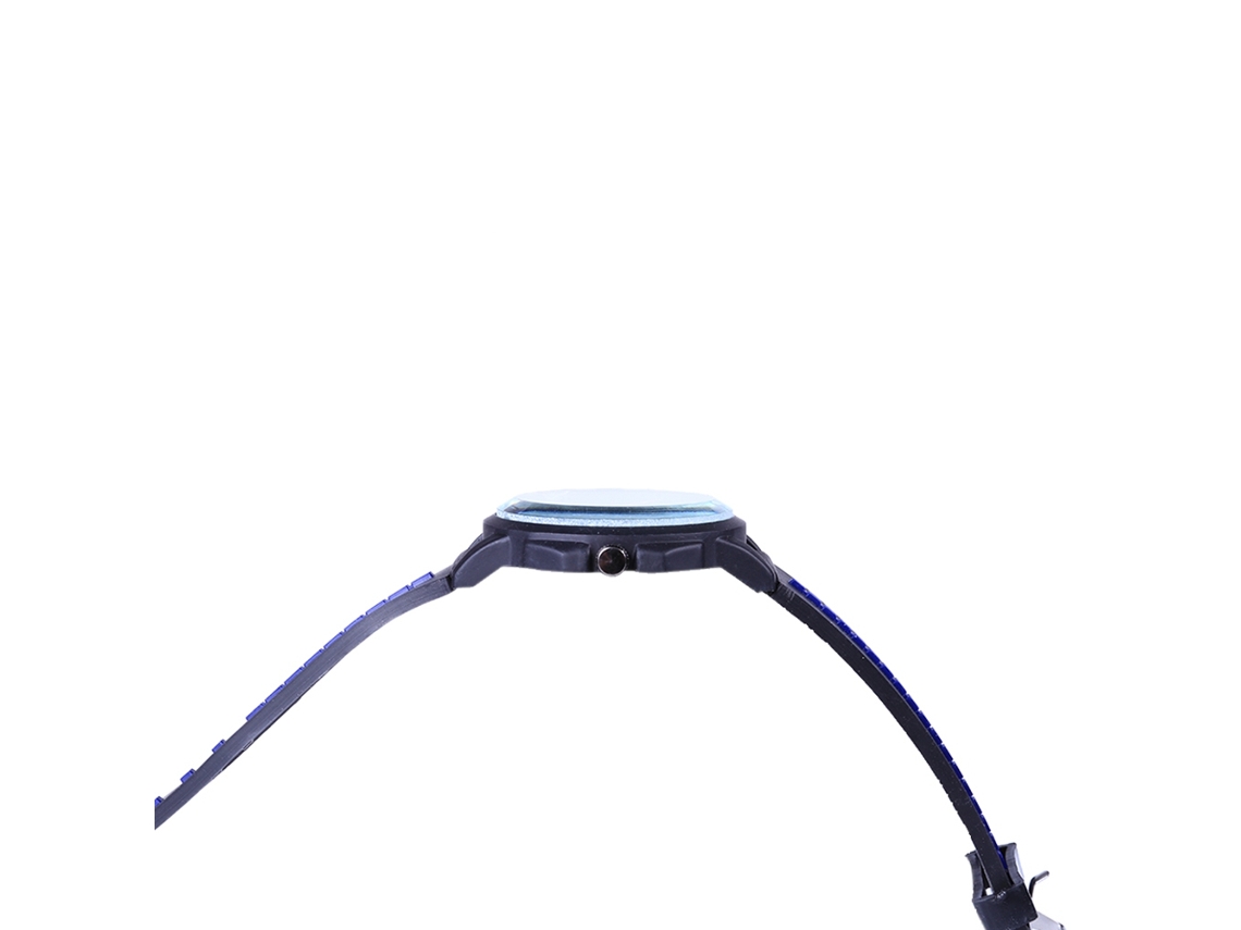 Reloj De Pulsera Deportivo De Cuarzo Para Hombre Con Correa De Silicona Blanca.