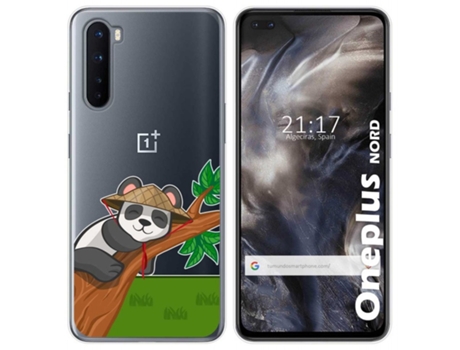 Carcasa OnePlus Nord TUMUNDOSMARTPHONE Dibujos Transparente Multicolor