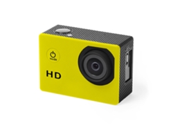Cámara deportiva Komir HD720p con 12 MP, 2 compartimentos de tela y 14 accesorios.