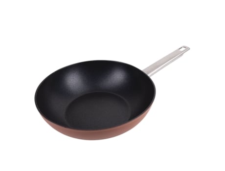 Sartén Wok SAN IGNACIO Agros Ø 28 cm Aluminio Forjado Rojo