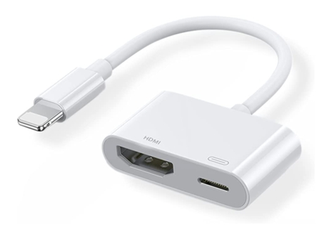 Adaptador Hdmi para Iphone para Tv CHRONUS HDMI1211-Y8 Blanco