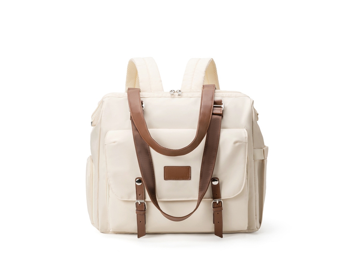 Bolso bandolera impermeable y ligero para maternidad/bebé, ideal para salidas y durante el embarazo. Blanco roto 2008c Yunzii