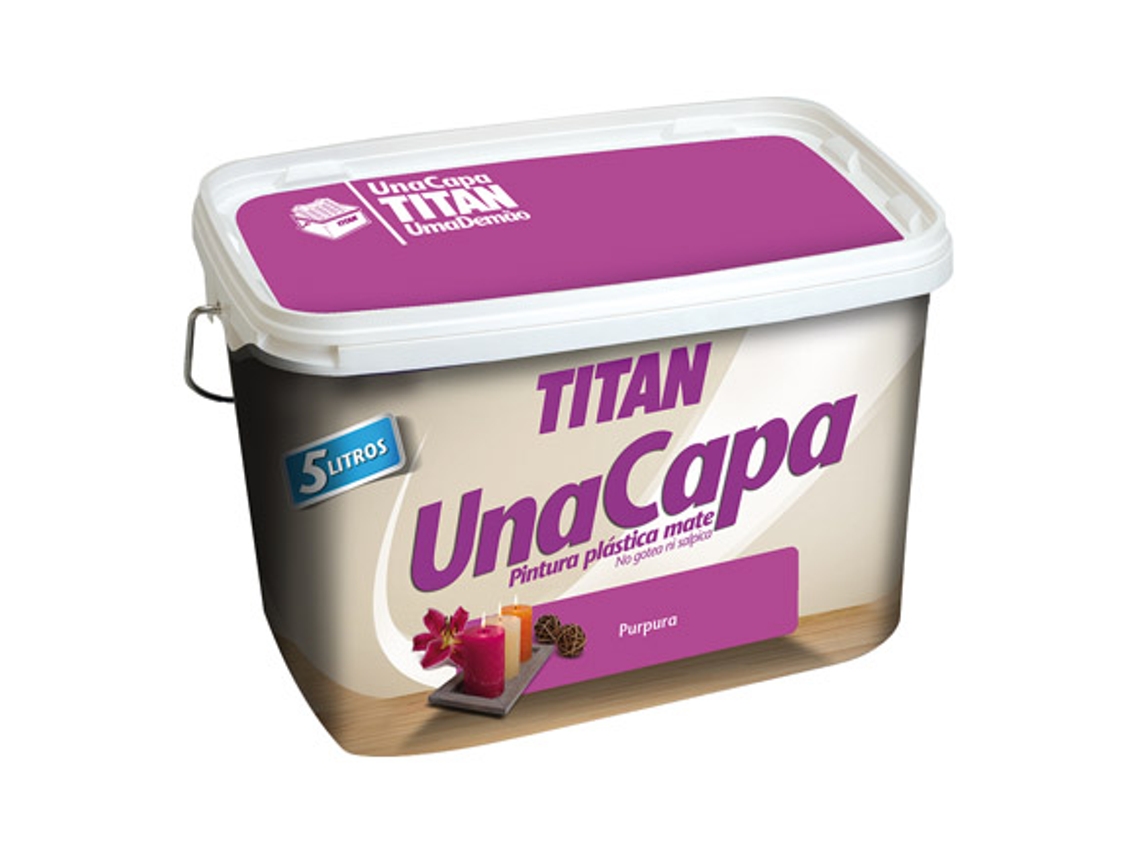 Pintura Plastica Una Capa Mate TITAN