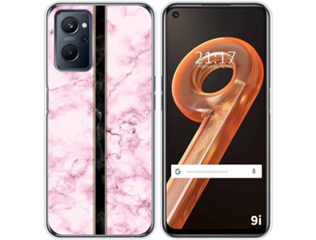 Carcasa Realme 9i TUMUNDOSMARTPHONE Dibujos Mármol 04 Multicolor