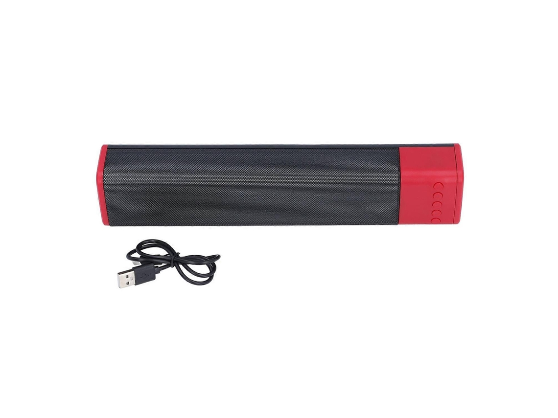 Barra de sonido inalámbrica RGB con luz multicolor BT Soundbar Dual 4ω 5W 20Hz 20KHz para reuniones en casa y al aire libre Chennnls