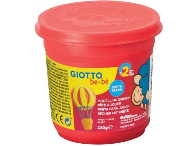Plastilina GIOTTO Rojo (220 g)