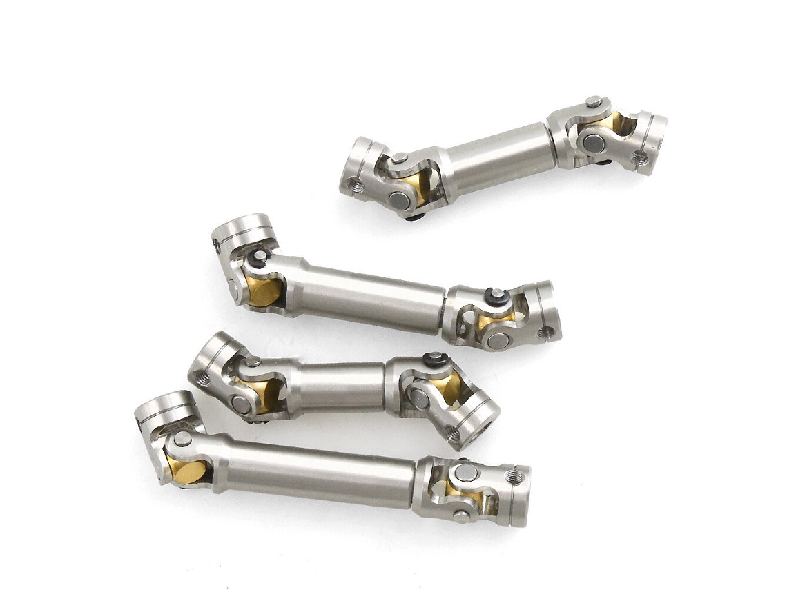 Eje Transmisión Metálico Mejorado 55-67mm Junta Universal Cvd Tamiya 1/14 Camión Oruga Remolque Rc