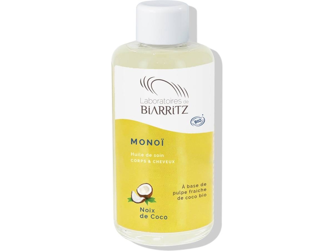 Aceite Corporal LABORATOIRES DE BIARRITZ Monoï Bio Coco (100 ml)