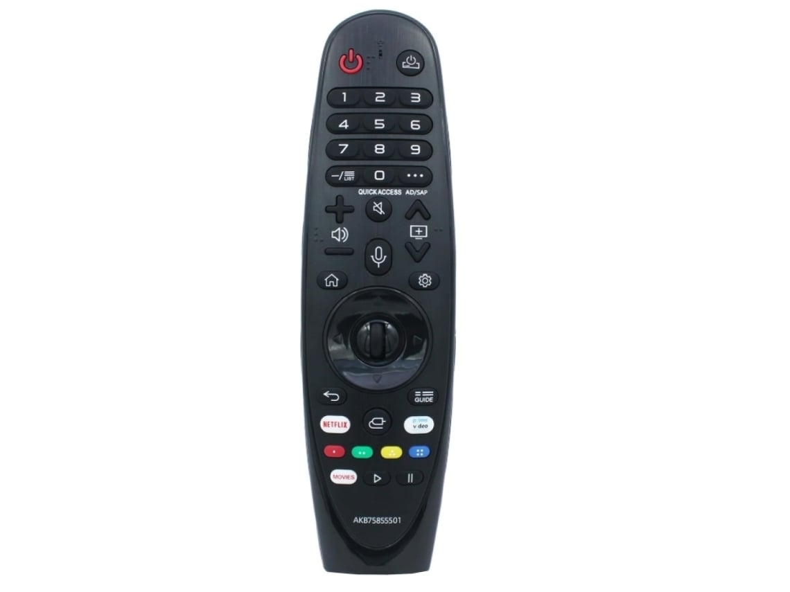 Es Un Control Remoto Magic Remote Compatible Con El Lg An-mr20ga. Se Empareja Rápidamente En La Sala De Estar Y Es Un Reemplazo Confiable.