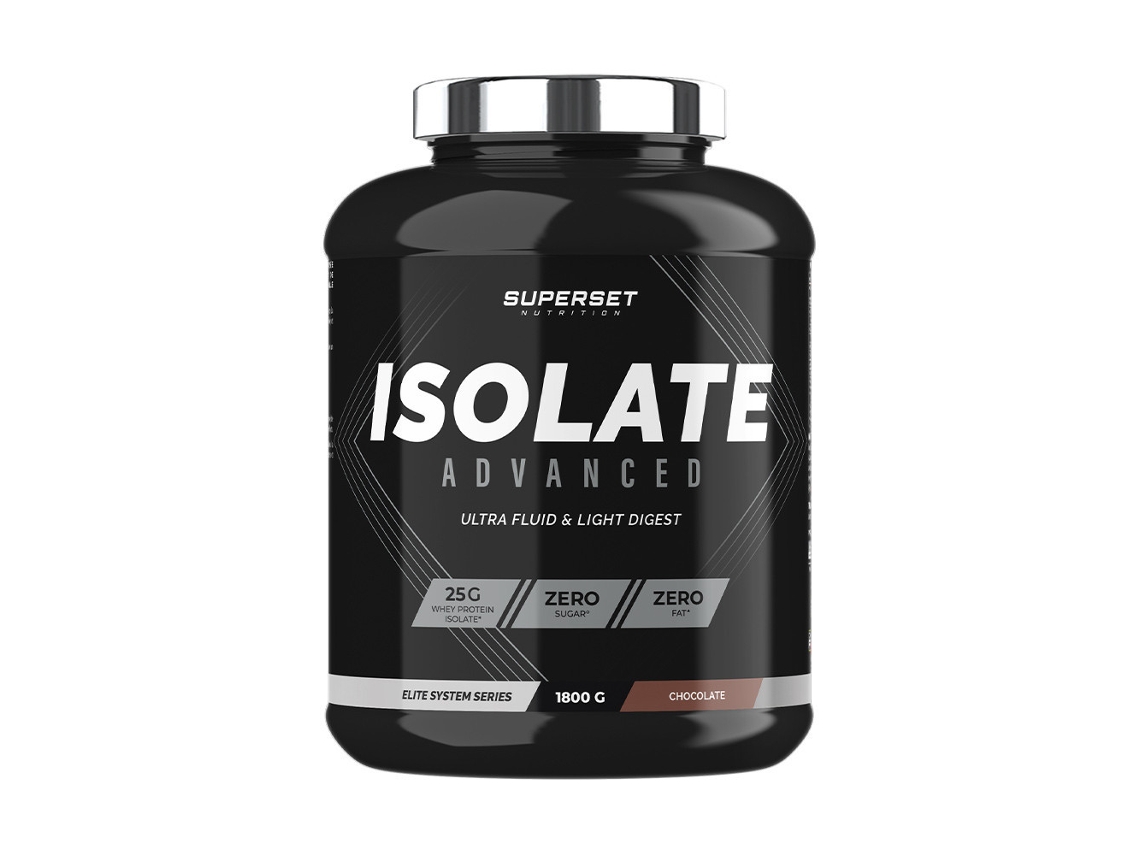Nutrición avanzada de superconjuntos Zero Isolate (1,8 kg)