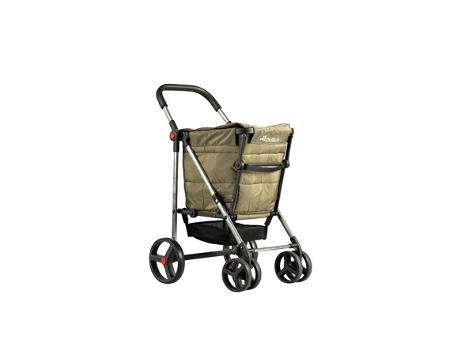 El coche compra 4 ruedas giratorias plegables cesta de gran capacidad ROLSER