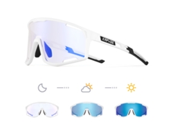 (estilo 8) Gafas De Ciclismo Fotocromáticas Unisex, Lentes De Poliacrilato Translúcido Uv400
