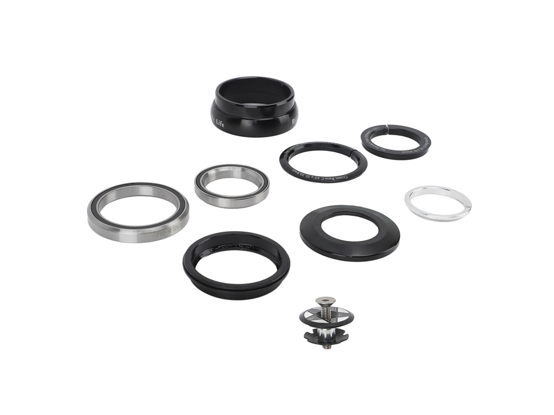 Potencia De Manillar De Bicicleta Con Rodamiento Doblemente Sellado, Acero Y Aluminio, Tuerca De Estrella Para Horquilla Delantera De 1,5 Pulgadas (44-50,6 Mm).