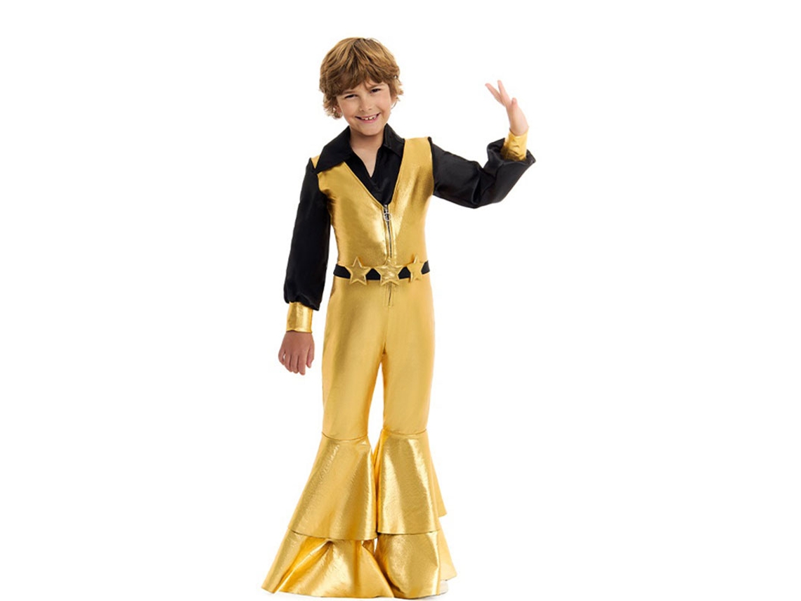 Disfraz de Disco oro para niño