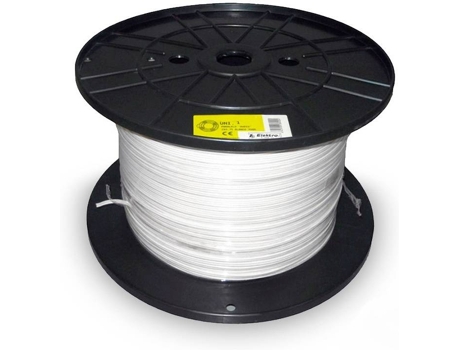 Bobina EDM Cable Audio Blanco 2x1.5mm 500m