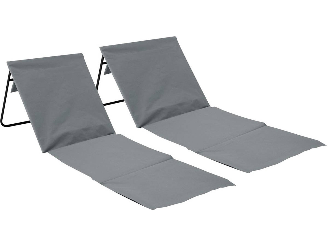 Set de Esterillas 7H SEVEN HOUSE Plegable Acolchado Con Respaldo (149.5 x 51 x 42.5 cm)