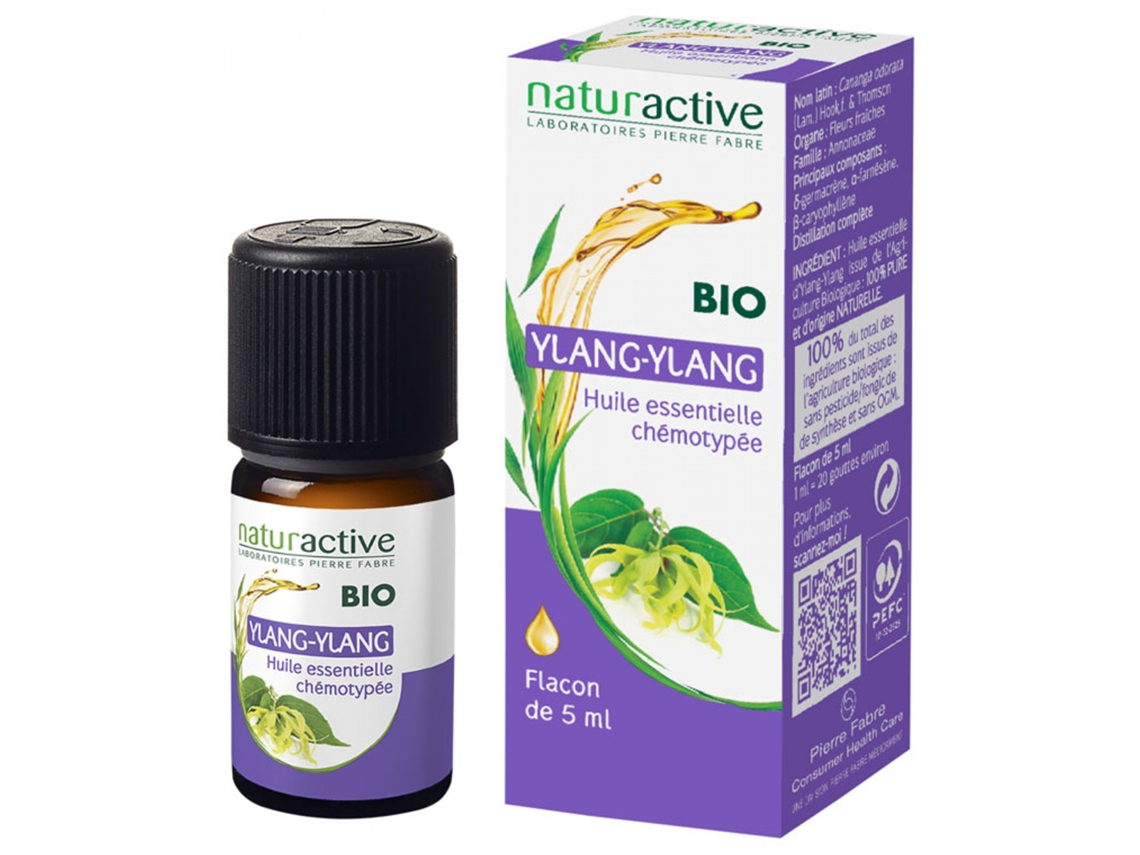 Aceite Esencial Ylang Ylang Bio 5 Ml NATURACTIVE