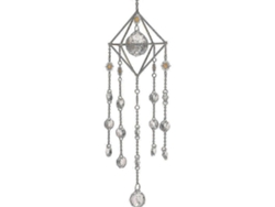 Colector de sol con cristales - Prisma arcoíris - Colgante - Cristales suspendidos para decoración Bjb67