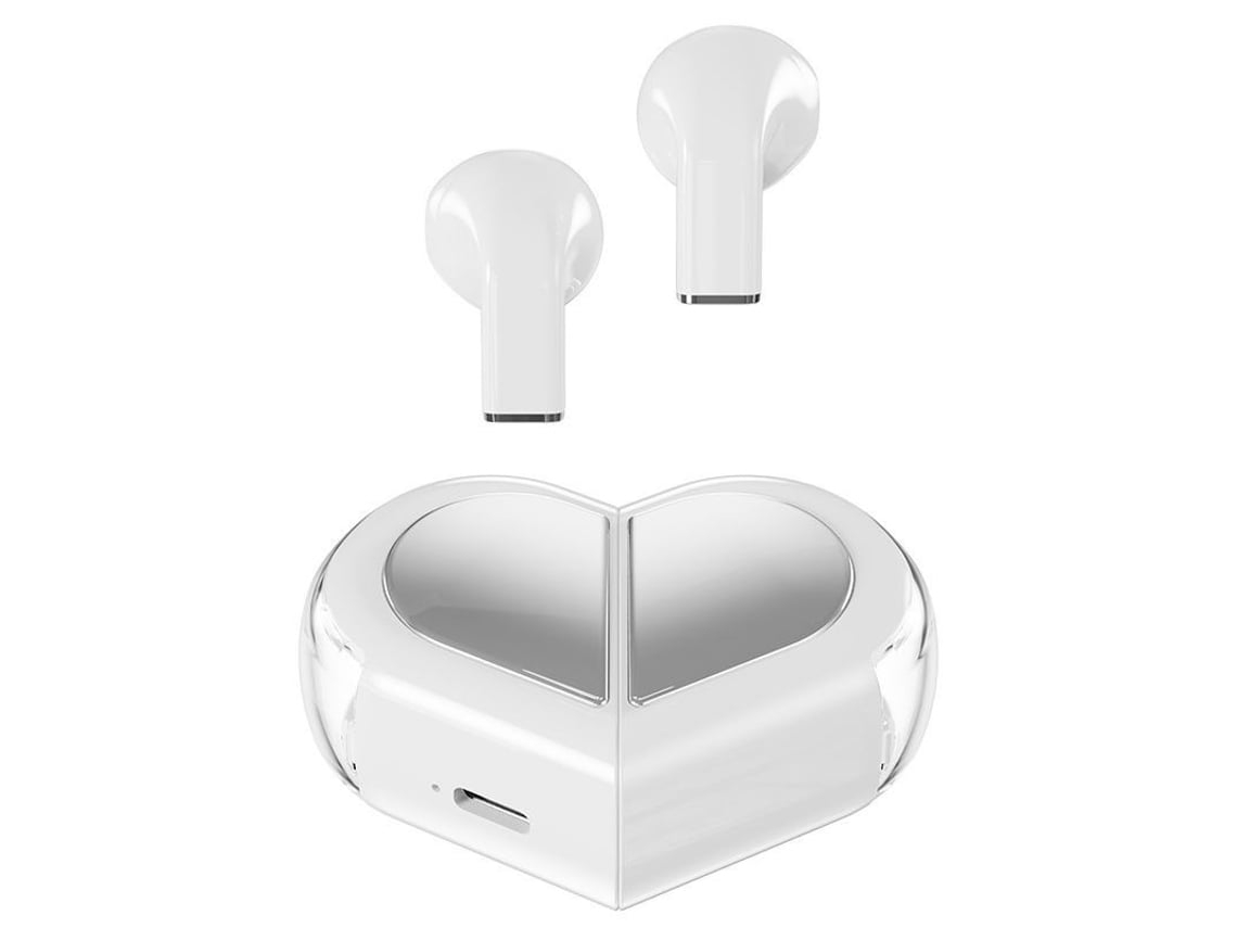 YEMAESRE Lindos Auriculares Inalámbricos Bluetooth Blancos
