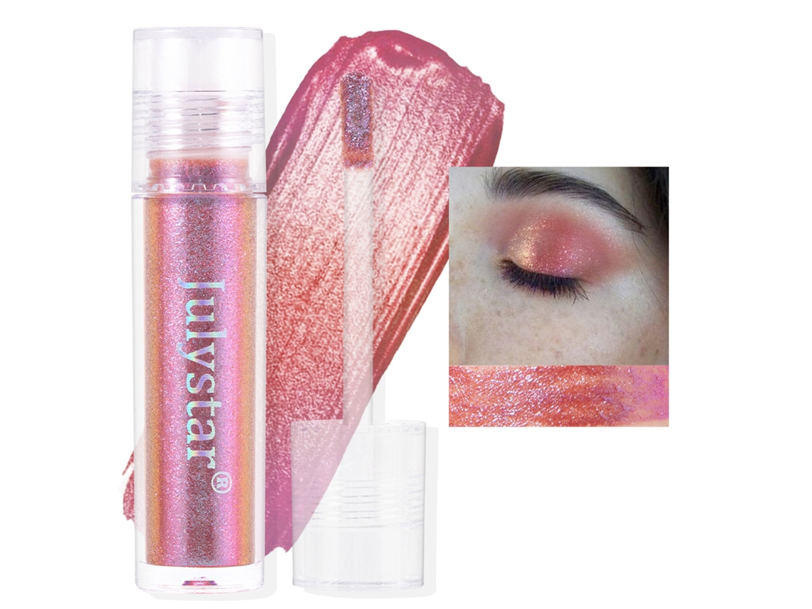 Julystar Set De Sombra De Ojos Líquida Brillante Para Mujeres Regalo