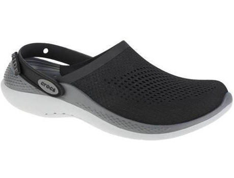 Zuecos CROCS Literide 360 Clog Hombre (42-43 - Negro)