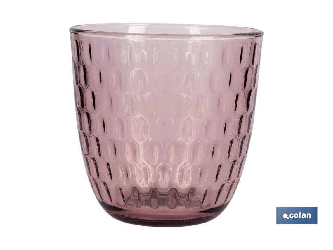 Pack de 6 Vasos COFAN  de Agua Modelo Ópalo Capacidad: 29 Cl