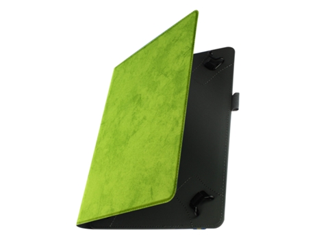 Funda Tableta Soporte de vídeo y teclado magnético Serie Trifold verde AVIZAR