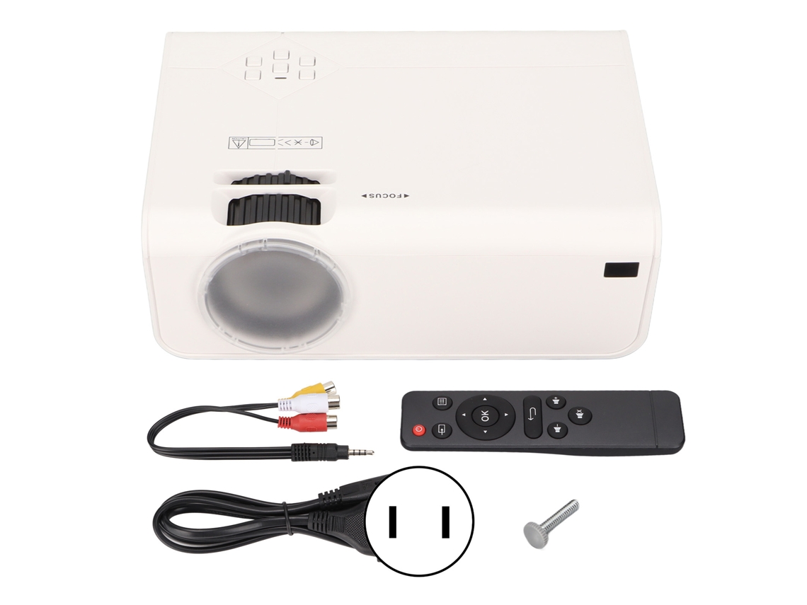 Proyector Multimedia De Teatro En Casa Full Hd, Estéreo Hifi, Portátil Y Compacto Home Mini