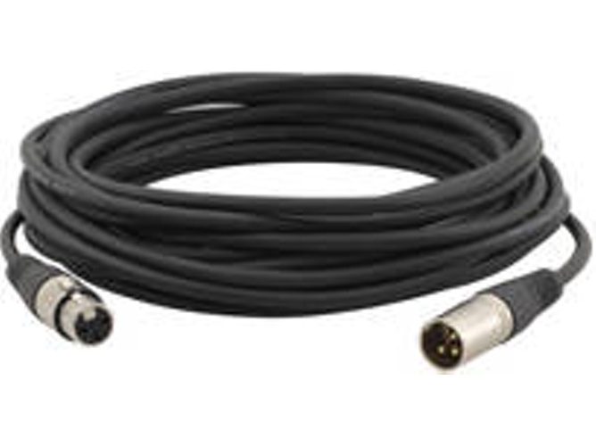 Cable de AudioKRAMER ELECTRONICS (XLR - 1.8 m - Negro)