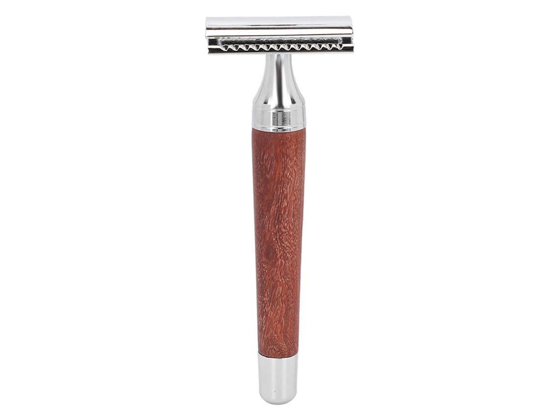 Navaja De Afeitar Vintage De Doble Filo Con Diseño Ergonómico Y Seguro Para Hombres, Amigable Con La Piel