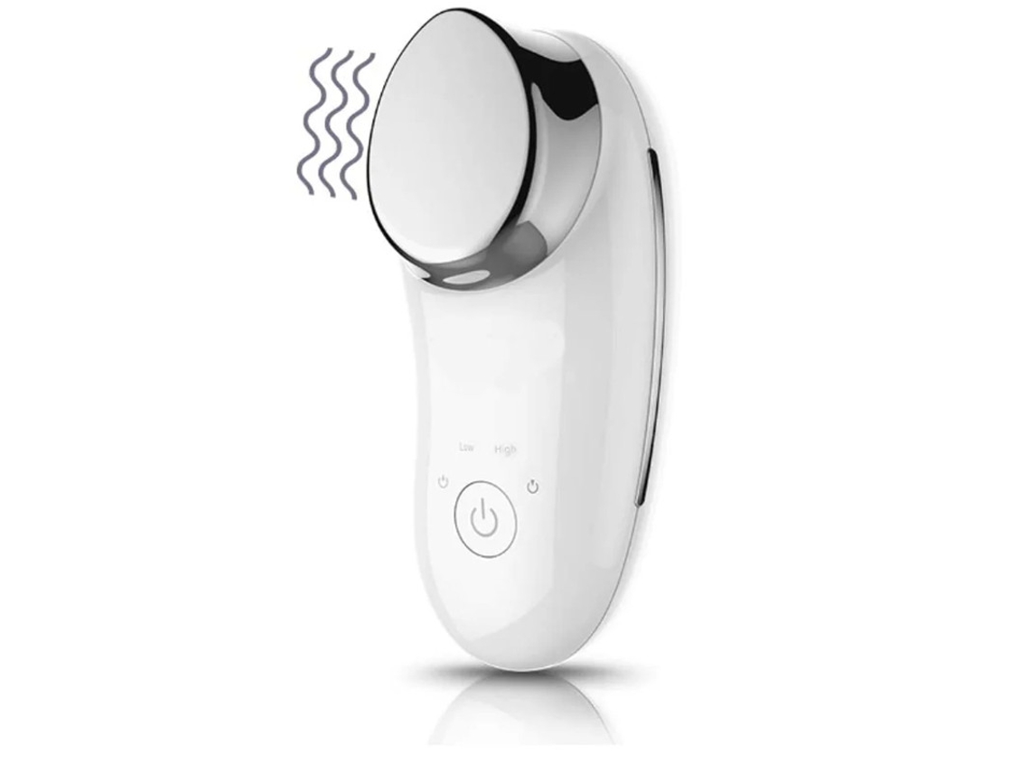 Máquina de masaje facial sónico, lifting facial, masaje facial iónico, vibración, limpieza profunda, antiarrugas, blanco Bestvite