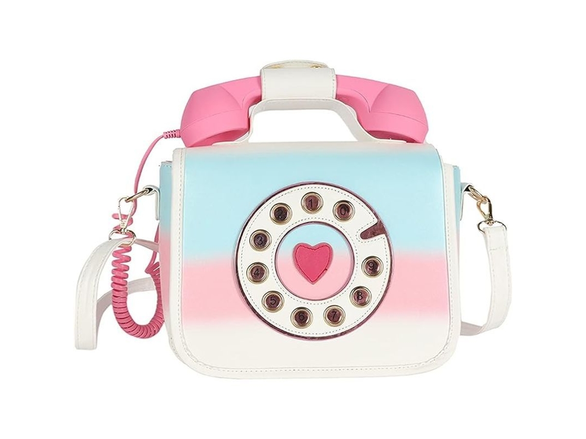 2026-bolso De Mano Retro Estilo Teléfono Con Asa Superior Y Bandolera Removable Billetera Bolso Satchel Tote