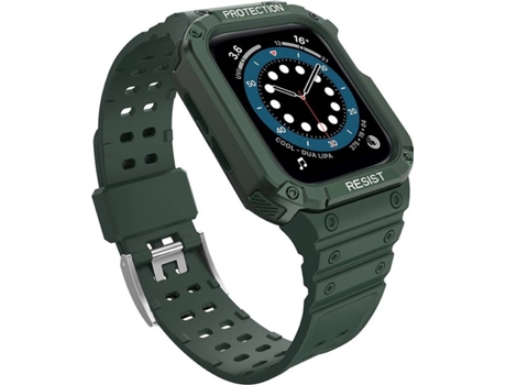 Funda Apple Watch Series 7/6/5/4/3/2/Se (45/44/42 mm) LMOBILE (Verde)