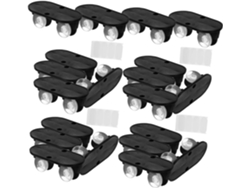 Ruedas Ruedas 20piezas Giratorias Mini Autoadhesivas