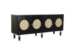 Buffet Mango Ratán Negro 150x40x65cm
