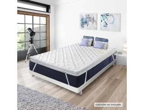 Topper Viscoelástico SONNOMATTRESS (90x180 - Algodón - Blanco)