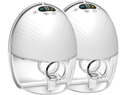 Extractor de leche eléctrico portátil con pantalla LCD, extractor doble para lactancia, 3 modos y 9 velocidades, control preciso STELASPLEN