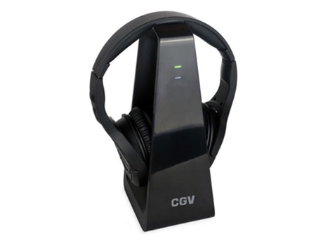 Auriculares Negros para tv Inalámbrico helprelude2