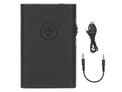 Adaptador Bluetooth 2 En 1: Transmisor Y Receptor De Audio Inalámbrico Para Pc, Tv Y Coche Con Entrada Auxiliar De 3,5